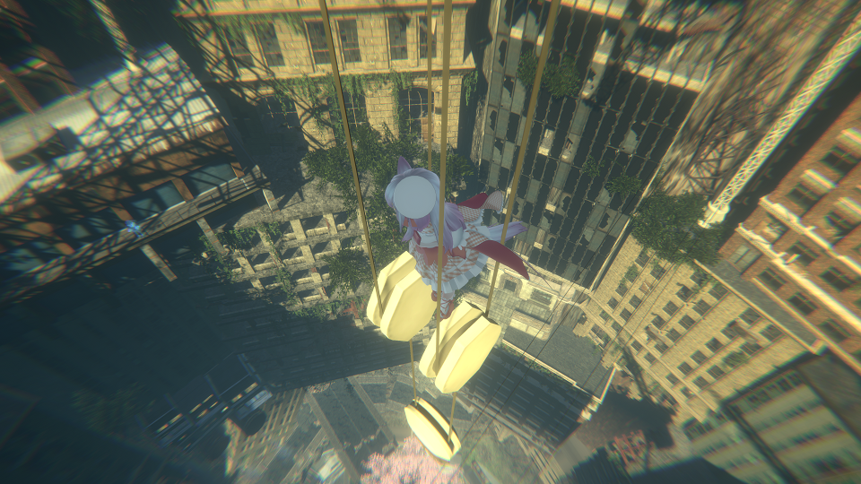 手元を見下ろす