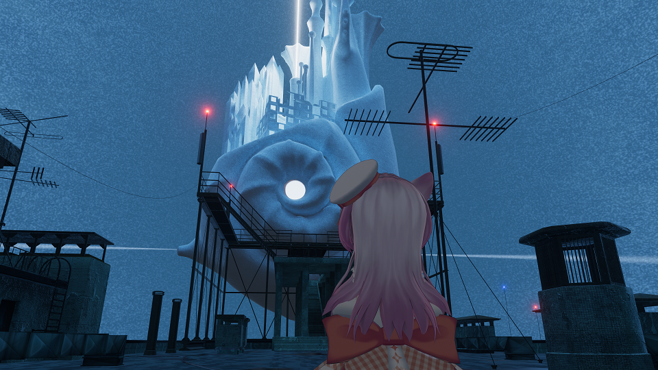 雲に抱き留められて